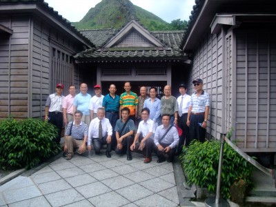 日本皇子行館合影